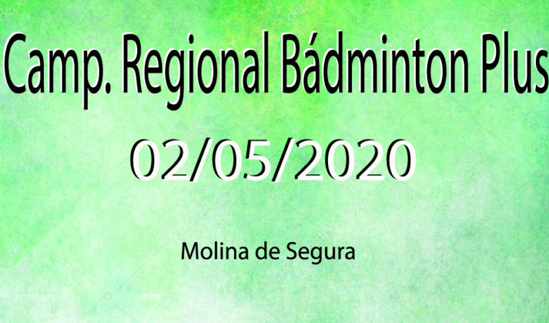 Camp Bádminton Plus Febamur (02/05/2020)