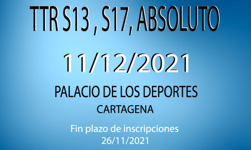 TTR Absoluto, Sub 13 y Sub 17 – 11/12
