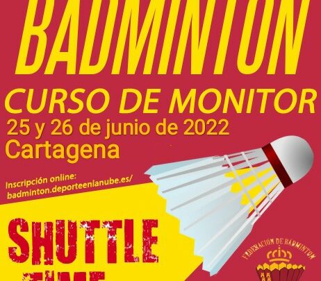 Curso de Monitor – Shuttle Time en Cartagena 25 y 26 de junio