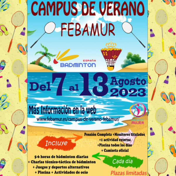 Campus de Verano febamur – 07/08 a 13/08